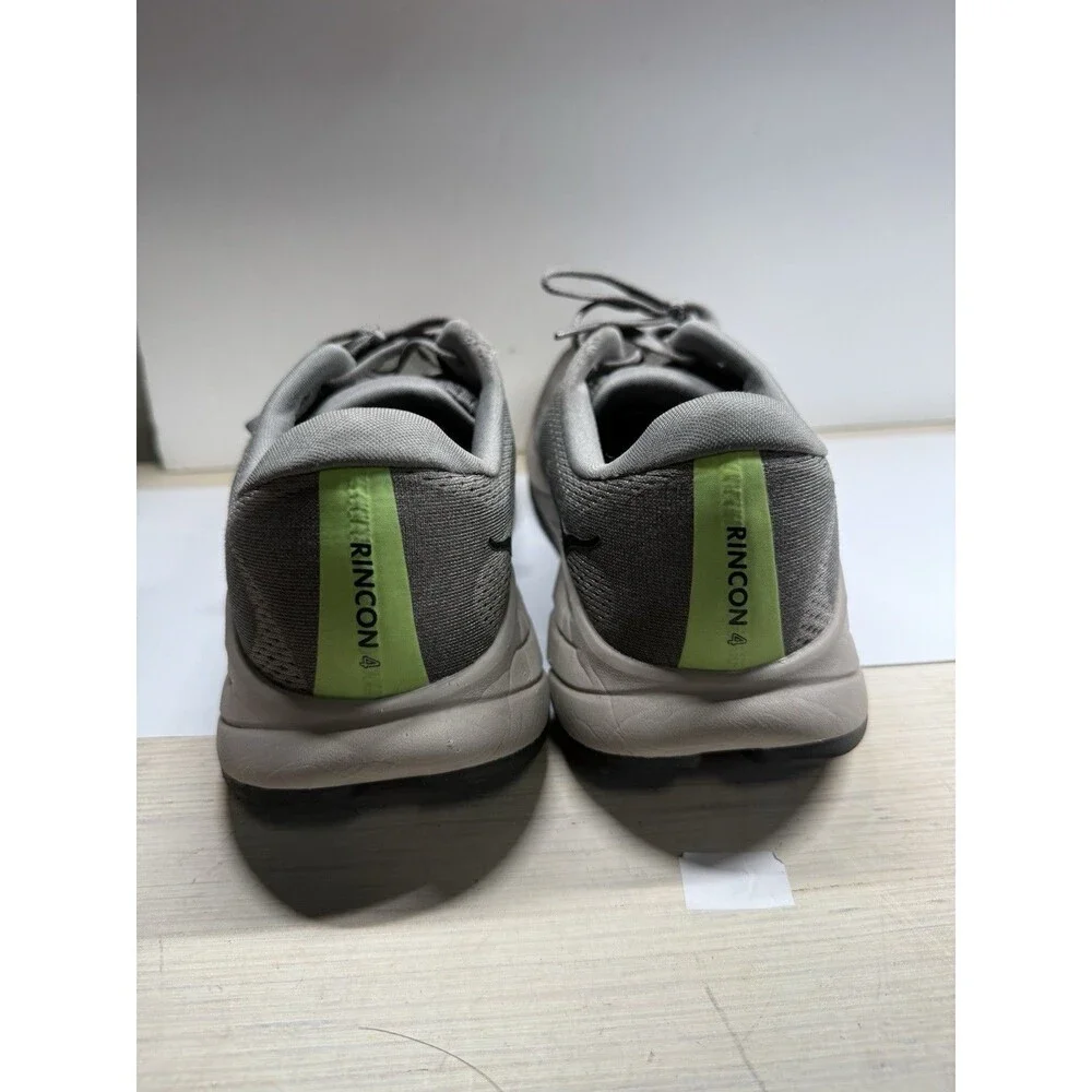HOKA One One Rincon 4 Men Size 11D Gray Green Running Shoes Lightweight Athletic